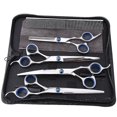 thumbnail image 1 of 7 Inch Stainless Steel Pet Dog Grooming Scissors Dog Cat Hair Thinning Shear Sharp Edge Pet Scissors For Dogs Cutting Tool Set, 1 of 1