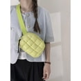 thumbnail image 3 of Puffer Belt Bag for Women Crossbody Purse Waist Packs Padded Cross Body Hobo Shoulder Travel Purse Cute Quilted Fanny Pack, 3 of 7