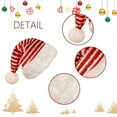thumbnail image 7 of DefiDgd Santa Hat for Adults,Sequin Style Christmas Hat,Rad and White Velvet Double-Layer Unisex Holiday Xmas Hats for New Year Christmas Part, 7 of 7