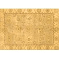 thumbnail image 1 of Ahgly Company Indoor Rectangle Abstract Brown Modern Area Rugs, 7' x 9', 1 of 4
