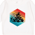 thumbnail image 3 of Inktastic Four Wheeling Atv off Roading Retro Toddler Sweatshirt, 3 of 4
