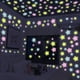 thumbnail image 1 of Pegatinas de estrellas luminosas de 3cm, pegatinas de PVC que brillan en la oscuridad, juguete de pintura fluorescente para dormitorio, sofá, habitación de niños, 50 uds., 1 of 4