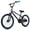 Black, variant on Hykolity Kids Bike Boy Girl Bicycle 16 inch for Children Age 4-6 Height 38-48" Child Sport Bike BMX Handbar includes Training Wheel White