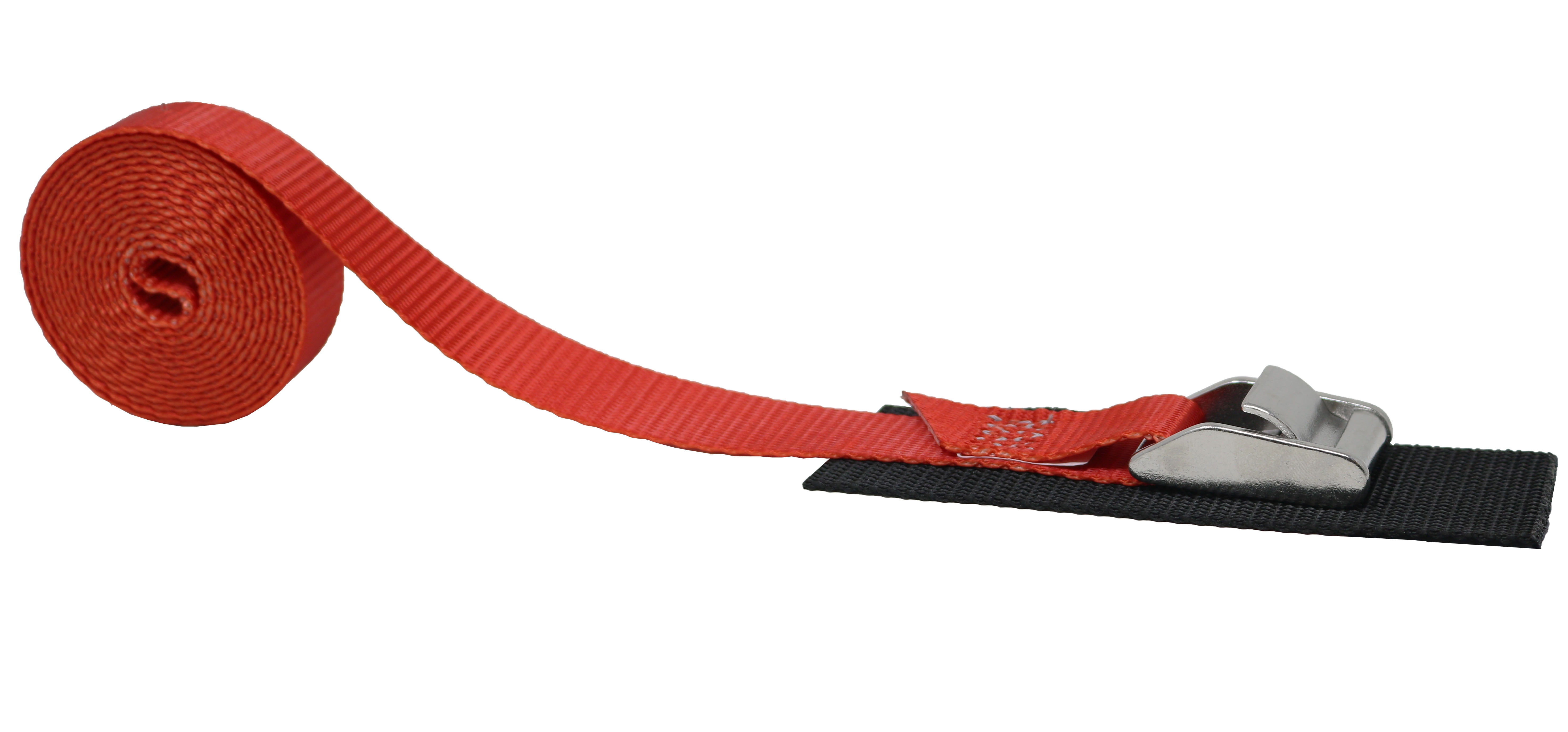 CustomTieDowns 1 Inch x 10 Foot Cinch Strap Tie Down, Protective Pad