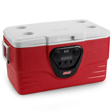 Coleman Electronic Cooler with Radio & Clock