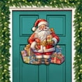 thumbnail image 2 of Designocracy 8611081H 24 x 18 in. The Joy of Giving Holiday Christmas Door Decor, 2 of 11
