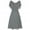 Gray, variant on Tawop Women Formal Wedding Bridesmaid High-Waist Party Ball Prom Gown Cocktail Dress Open Back Dress
