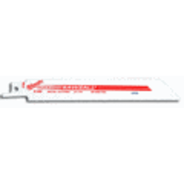 Milwaukee 48005186 6" Long 24 Teeth Per Inch Sawzall Blade Walmart