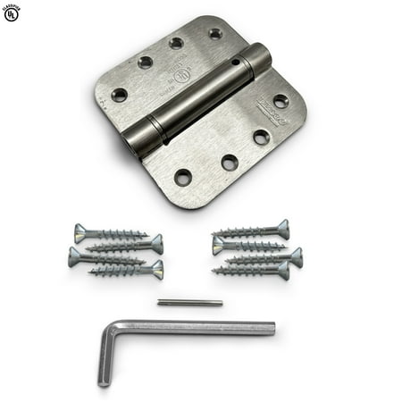 

Villar Home Designs Chrome Mortise Heavy-Duty Butt Door Hinge with Soft-Close by