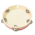thumbnail image 4 of 8 inch wooden tambourine, 4 of 5