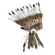 thumbnail image 1 of Tocado de plumas, sombrero indio de jefe americano, diadema para fiesta, escenario y espectáculo Negro, 1 of 8