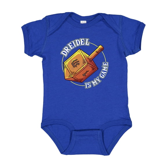 Inktastic Hanukkah Dreidel Game Boys or Girls Baby Bodysuit