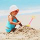 thumbnail image 2 of 4pcs para niños Palas de playa de playa juguetes portátiles de playa para niños divertidos juegos de nieve, 2 of 6