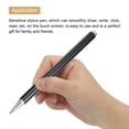 thumbnail image 3 of Unique Bargains Stylus Pens for Touch Screens Magnetic 2 Fine Point Disc Universal Capacitive Pen Sensitivity, Black, 3 of 7