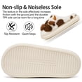 thumbnail image 5 of Ecetana Fuzzy Slippers for Women Cute Cow House Slippers Non-Slip Home Shoes with Memory Foam, 5 of 7