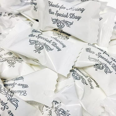 Candy Envy Wedding Buttermints, 13 oz. Bag, Individually-Wrapped Mints