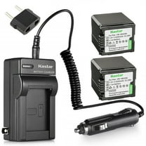 Kastar Battery 2-Pack   Charger Kit for Panasonic VW-VBG260 AG-AC7 AG-AF100 AG-HMC40 AG-HMC80 AG-HMC150 HDC-HS250 HDC-HS300 HDC-HS700 HDC-SD600 HDC-SD700 HDC-SDT750 HDC-TM300 HDC-TM700 SDR-H80 Cameras