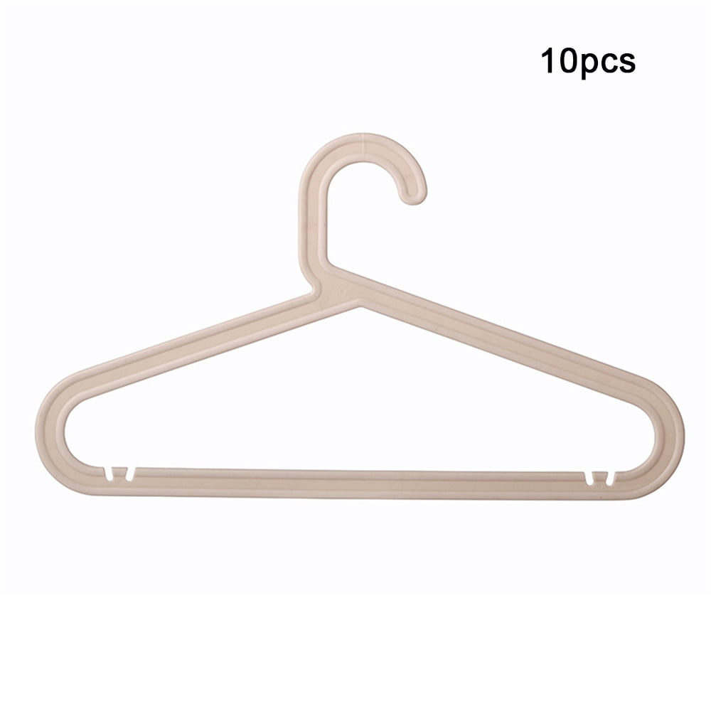 High-quality Plastic Hanger Clothing Towel Hanger 10-pack Anti