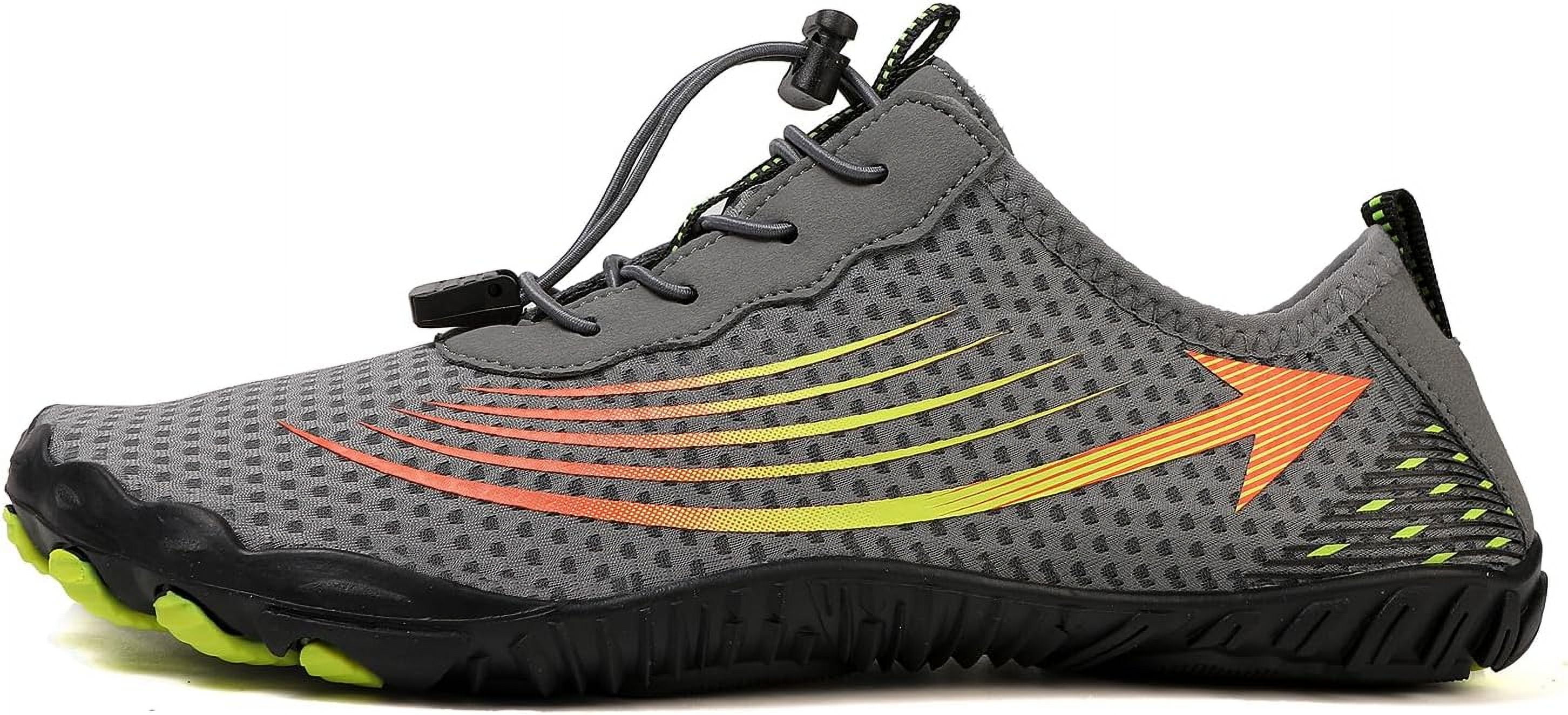Hiking Barefoot Footwear Womens Breathable & Non-Slip Athletic Footwear Wide Toe Beach Water Shoes