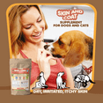 thumbnail image 6 of Makondo Pets Allergy Relief Multivitamin Tablets for Dogs, Cats & Small Animals, Bacon Flavor, 90 Tablets Eco-Packaging, 6 of 9