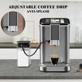 thumbnail image 2 of Fully Automatic Espresso Machine 20 Bar, 1350W Espresso and Cappuccino Machine with Automatic Milk Frother, Gift for Coffee Lover, 2 of 7