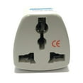 thumbnail image 5 of Seven Star Universal Travel Plug Adapters For UK, Ireland UAE Multi-packs (4 Pack, For UK, Ireland & UAE - 3 Pins - Type G, White), 5 of 5