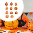 thumbnail image 1 of Decoraciones de Calabaza BLESIY 11 piezas de resina Naranja Amarillo, 1 of 8