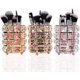 thumbnail image 4 of Piezas de cristal Portaescobillas de maquillaje Lápiz de cejas multifuncional Delineador de ojos Caja de maquillaje Suministros de oficina Caja de almacenamiento Caja de almacenamiento de herramientas de maquillaje de belleza exquisita y práctica Ormromra LRWJ106-4, 4 of 7
