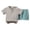 A247-Light Blue, variant on Gibobby Toddler Boys Boy Clothes Toddler Baby Boys Summer Outfits Sleeveless Patchwork T Shirt Shorts Set 6 Months 4T Two Piece Suit Boys Suit(3-4 Years,Dark Blue)