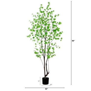 Nearly Natural 8ft. Artificial Minimalist Enkianthus Tree