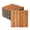 Light Carbonized Wood Color, variant on Zimtown 27-Pack Interlocking Deck Tiles,11.8"x11.8" Waterproof Outdoor Flooring , Patio Floor Decking Tiles for Porch Poolside Balcony Backyard, Carbonized Wood Color