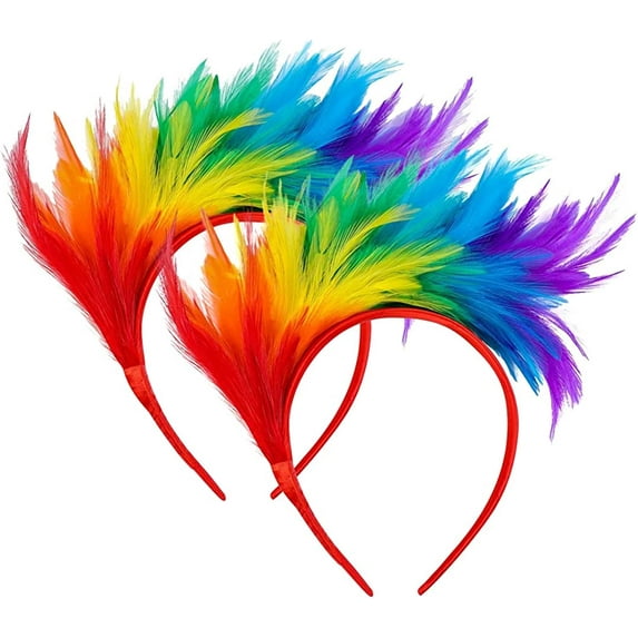 Sunny Pro Feather Fascinator Headbands 1920's Women's 20s 50s Hat Tea Party Cocktail Wedding Headpiece for Women