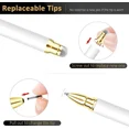 thumbnail image 5 of YANI- 2 In 1 Precision Disc Stylus Touch Screen Pen Black White Universal, 5 of 6