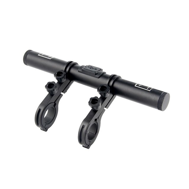 Soporte de extensión para manillar de bicicleta Soporte para linterna Extensor de aleación de aluminio para manillar delantero de bicicleta