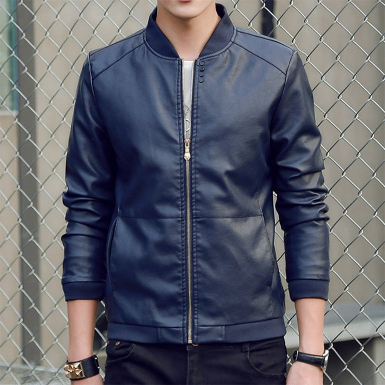 Leather jacket shop thin