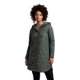 thumbnail image 4 of Trespass Womens Quilted Jacket Lightly Padded Long Length Coldheat Phase, 4 of 7