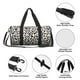 thumbnail image 4 of Balery Heart Leopard Bolsa de Gimnasio para Mujeres y Hombres, Bolsa de Viaje Impermeable, Bolsa de Fin de Semana con Compartimento para Zapatos y Bolsillo Húmedo, 4 of 6