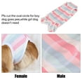 thumbnail image 4 of Dogs Recovery Suit After Surgery, Recovery Shirt for Male Female Dogs Cats Abdominal Wounds Bandages Cone E-Collar Alternative, Anti-Licking Pet Surgical Recovery Snuggly Suit, Pink, XL, 4 of 9