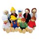thumbnail image 4 of Mini Figura De Personas, Figura De Juego Portátil, Muñecas En Miniatura, Juego De Casa De Muñecas De Madera, 4 of 9