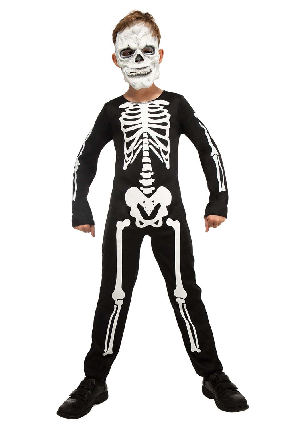 Boy Skeleton Costume Suitable For Cosplay, Party - Walmart.com