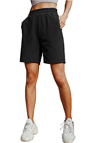 ARRIVE GUIDE Womens Workout Shorts Casual Summer Comfy Yoga Cotton Sweat Shorts 