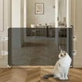thumbnail image 2 of Retractable Gate for Doorways and Stairs, Mesh Safety Gate for Pet, Indoor & Outdoor Use, One-Hand Operation, Easy Installation, 15.7" Tall, Expands to 50" Wide, 2 of 6