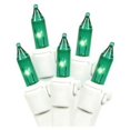 thumbnail image 1 of Vickerman W5W0504 Vickerman 50 Light Mini Light Set Green Lights on White Wire, 1 of 1