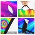 thumbnail image 6 of Pink and Yellow Tie Dye Pattern Teens Toddler Nap Mat with Pillow, Sleeping Mat Bag for Preschool Daycare 59"x22", 6 of 6