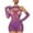 Purple, variant on BLTIBY Women Erotic Lingerie Fishnet Bodystockings Underwear Halter Neck Cutout Full Body Jumpsuit Teddy Bodysuit See Through(Lingerie and underwear not included) Blue Free Size