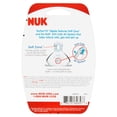 thumbnail image 4 of NUK Orthodontic Silicone Nipples 2-Pack, Size 3 (Fast), 4 of 5