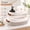 2 pack Apricot Stitching White, variant on Cotton Rope Woven Toilet Paper Holder Basket for Bathroom Storage Small Decorative Organizer Boho Style Mint Green 13"x5.9"x4