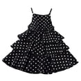 thumbnail image 3 of PMVFHDE Robe Tendance pour Filles Robe Sans Manches pour Tout-Petits Robes de Danse Vêtements de Fête, Noir, 3-4 Ans, 3 of 4