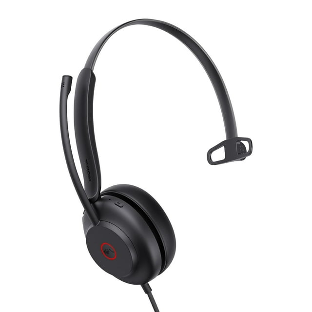 Auriculares USB Yealink UH35 con micrófono, cancelación de ruido
