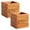 Acacia Wood (Engraved):2pcs, variant on 2pcs Wall Mount Remote Control Holder, Tabletop Wooden Remote Caddy, TV Controller Organizer for Living Room and Nightstand, Black
